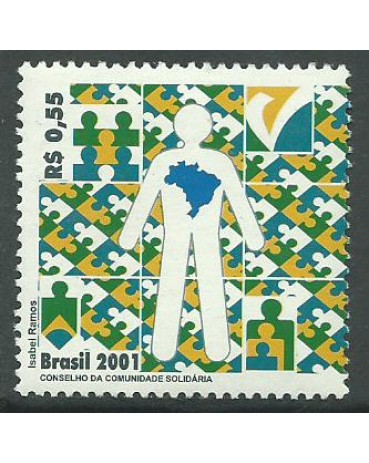 C2402 HOMEM BRASIL 2001 - 10.462 Mint